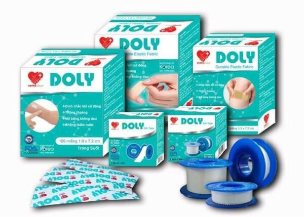 BĂNG KEO LỤA DOLY BẢN NHỎ (LỤA NHỎ1.25) - CÔNG TY ĐẠI DƯỢC THÀNH